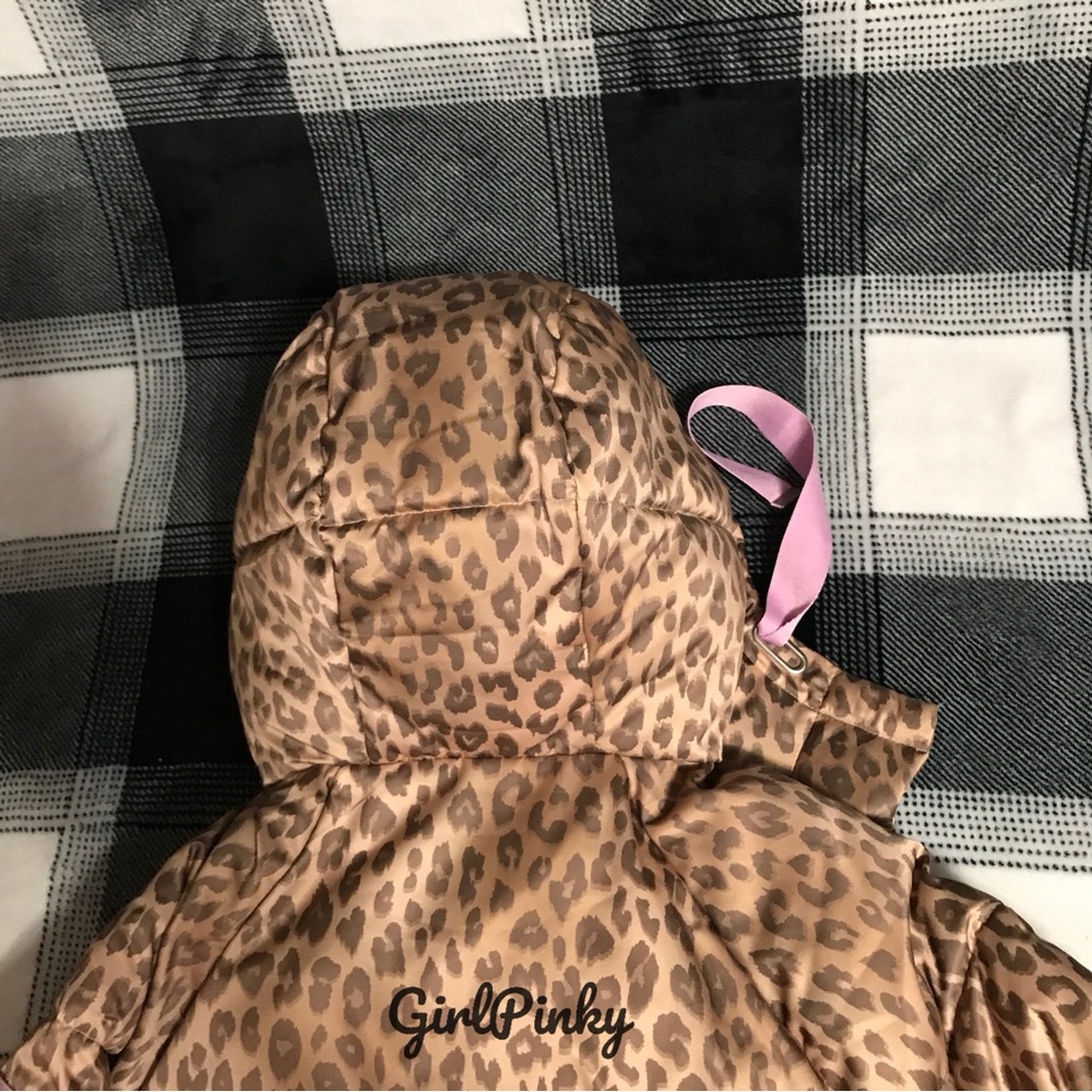 PINK Victoria's Secret Leopard Print Marshmallow Puffer Jacket NEW XS-XXL - Picture 14 of 14